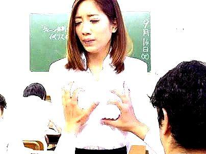 ＜女教師ペット＞「ダメよ、ダメダメ…」色気半端ないボインの美人先生！教え子に調教されてもだえカンジチャウゾ！！
