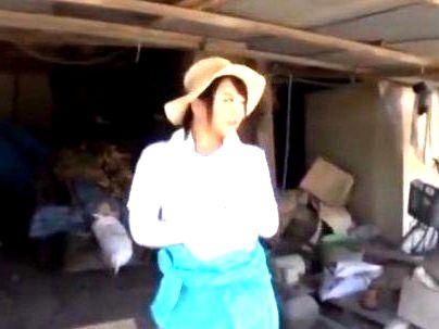 ＜農家の幼妻＞「暇ですので…♡！」自分からAV撮影に応募してきた若い奥さん！エロ行為たまんね～！！