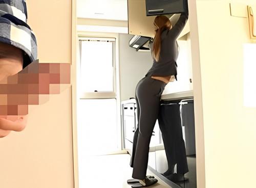 【人妻OLレイプ】『犯したい…』内見中に…無防備な不動産屋のピタパン尻に勃起止まらず⁉好き放題イタズラ大量中出し＜フェラ＞