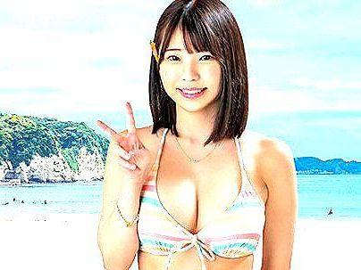 ＜マジックミラー号！＞「このパイ乙・・・もみて～！」ビキニの谷間エッロイ巨乳女子！ＭＭ号でチェリー君筆おろし！！！
