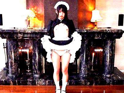 ＜実写化！＞「たまんね～ぞ・・このメイド！」スリムでクッソ可愛いメイドちゃん！種付け膣内発射中出しになっとる！！