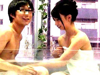 ＜友達男女！＞「これ、ダメなの…」清楚な感じの可愛い女子大生！混浴体験からエチエチ発展すっぞ！！