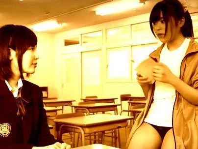 ＜百合！＞「大好き…♡」スタイル抜群ボイン可愛い制服女子！レズ行為女同士で絡み合いシチャウゾ！！！