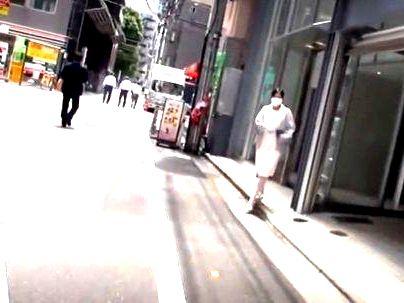 ＜素人ナンパ企画！＞【え？これからですか？】町でゲットした天使のナース！！童貞インポ包茎君とエチエチしちゃうぞ！！！