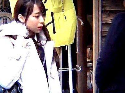 ＜素人ナンパ！＞「え？これってナンパ？ですか」田舎からきた若い女の子！口説かれてザーメンナカ出しになっとるぞ！