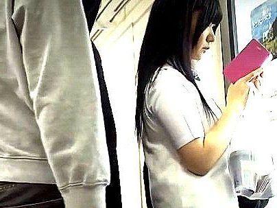＜快楽堕ち！＞なんでですか～！制服女子が痴漢行為から逃げ・・・MM号乗車で勿論ヤラレル！！！
