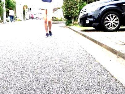 ＜スポーツ！＞「汗が・・・たまんね～！」ランニングした後の可愛い俺の彼女！汗に興奮やっちゃうゾヒヒヒ・・・！！