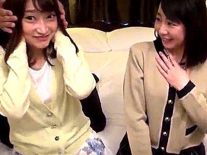 ＜素人ナンパ！＞「二人まとめて・・・」上品な感じの人妻と娘ゲット！口説いてまとめて親子丼にシチャウゾ！！