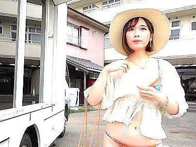 ＜素人ナンパ！＞え？またですか？MM号下車直後にまたナンパ！オイルマッサからガチファックで興奮しちゃう！！！