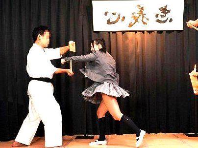 ＜空手女子！＞誰にも負けないよう…♡！ポニテ格闘技女子登場！勿論簡単に犯されレイプされっぞｗヒャッハーｗ！！！