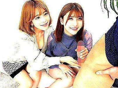 ＜素人ナンパ！＞１００万円欲しいの…♡！美人ギャルコンビ！童貞君探して筆おろししたら賞金ゲット！！！