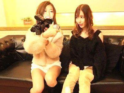 ＜ビッチギャルコンビ！＞この2人・・エッロ！アパレル店員ギャルビッチ達！個人撮影で痴女行為しちゃう！！！