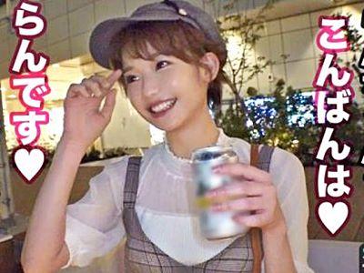 【素人】ヤりたくなる色白絶品ボディ♥スタイル抜群プリケツ！ショートヘア美少女の剛毛マ●コに連続中出し！！