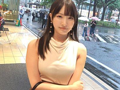 ■素人初撮り　24歳彼氏もいなくて欲求不満な美人お姉さん！クビレ美尻がいやらしいS級美女のお顔にぶっかけ顔射♥