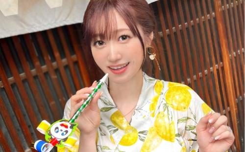 【ほの/27歳】「何しても良いよ？」結婚4年目で旦那とはご無沙汰らしい欲求不満の浴衣美人と濃厚セックス！