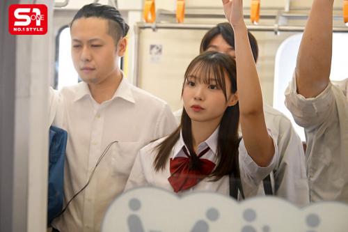 【美少女JK×痴漢】可愛い顔した発育よすぎる爆乳少女が知らない男に触られオマンコを濡らしちゃう
