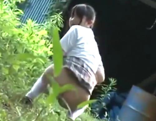 ひよこ少女×青姦｜野ションしていた女子校生が、男に襲われ、凌辱強姦される