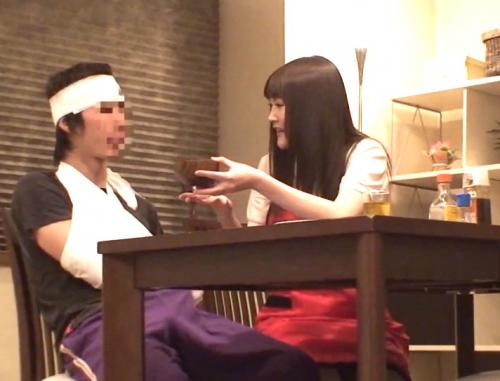 派遣介護士×ラッキーH｜俺の勃起チンポを見た介護士。欲求不満だったのかフェラしてくれ本気SEXにｗ