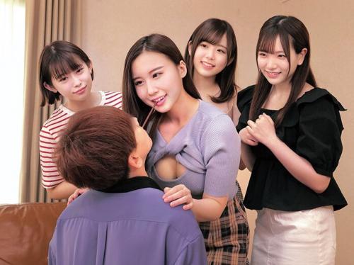 【素人企画】仲良し女子大生たちが王様ゲームしながら童貞くんを筆おろし！エロい指令で発情したチンポを大乱交でヌキまくる