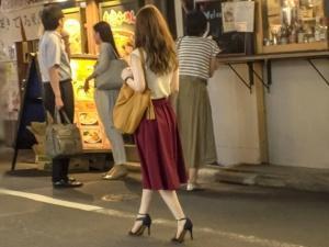 【素人ナンパ】「え、待って、キャーッ♡」圧倒的、顔面優勝！！色白スレンダー美尻お姉さんは意外と押しに弱くてヤレちゃったｗ