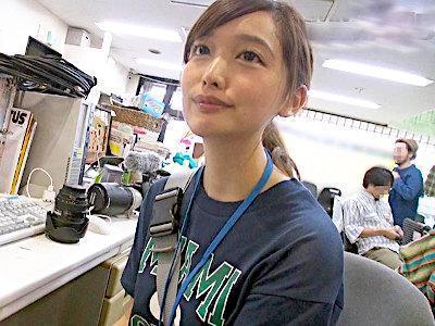 【本物SOD社員＠AV出演】『き…緊張するけど…興味があって…』AV会社の可愛い一般人OL社員が騎乗位セックス絶頂！
