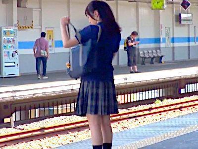 【痴漢レイプ＠制服JK】※自己責任で再生※『嫌ッ…誰か助け…ぎゃぁあぁあぁぁーーーーッ』可愛い女子高生を着衣セックス絶頂