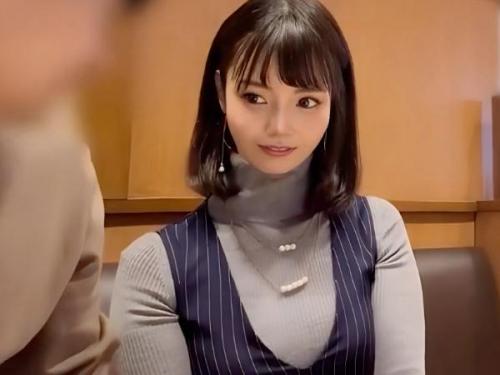 [素人]他の人としてごめんなさい。清楚巨乳人妻が年下セフレの巨根に膣キュン『もっといじめて…』ドMにハメ潮→浮気セックス
