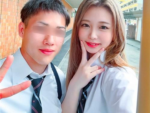 【素人ナンパ】超可愛いJKギャルがMM号で彼チンを当てるゲームに挑むも撃沈！鏡越しの彼氏の前で絶倫男優に寝取られちゃう！