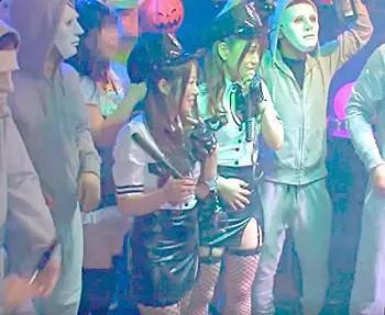 【深夜クラブ＠痴漢レイプ】※心臓の弱い方の閲覧禁止※ハロウィン爆音イベントで美巨乳おっぱい美人ギャル強姦⇒中だし絶頂！