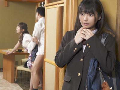 【～性が芽生えた女子校生～】『え…ママ…何して…あれが…セックス？…』義父と母親のSEX現場みて欲情する貧乳おっぱいJK