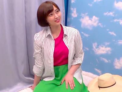 【人妻ナンパ企画】『え～…でも～…旦那だけの体だし…』マジックミラー号で綺麗な嫁が電マ責めアクメに欲情し騎乗位バック絶頂