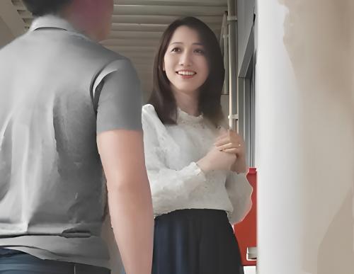 【人妻】隣に住む美人で清楚そうな奥さんに毎日誘惑されて…！？『もっと…シて♡』夫不在の間に生ハメ中出しでヤリまくった話