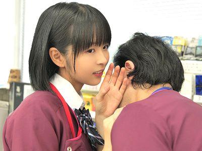 『こんな…勃起してる…』コンビニ店長を誘惑するバイトの痴女美少女jk！中年おじさんと不倫セックス＆店内フェラ【エロドラマ】