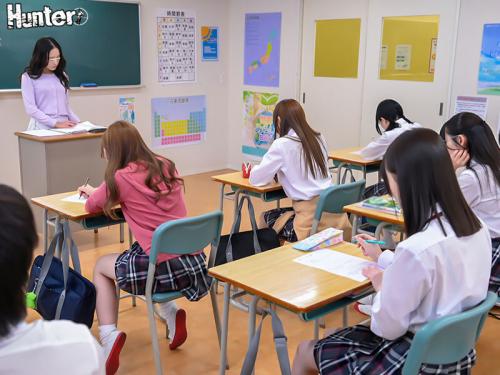 【美少女JK×即マン】女子の頭の上の数字を見ればヤレる確率が分かっちゃう！夢の3Pも出来ちゃった！