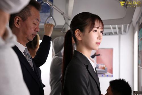 【お姉さん×痴漢】混雑した通勤電車の中で黒髪美人OLが集団弄り魔たちに狙われ美ボディをめちゃくちゃにされる！