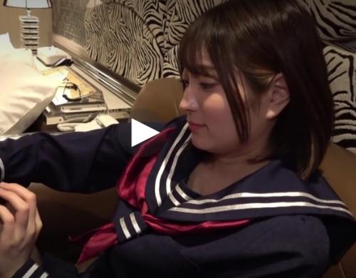 円光JKとホテルでセックスwww　セーラー服にボッキが収まらねえｗｗｗ