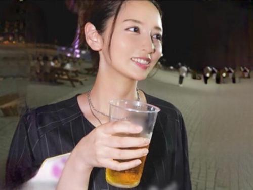 【素人ナンパ】マジ100点美人！過去１なお姉さんとイチャラブ『話だけ？本当かな…？♡』モチベ高めな美女と流れでホテルに