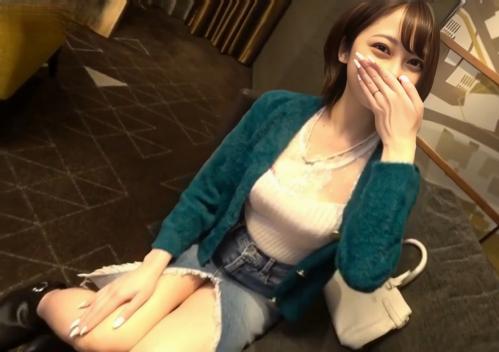 [人妻デリヘル嬢]ガチ可愛い！ショートカットの奥様デリ嬢はエロ巨乳『気持ち良くなる？♡』ハメ撮り中出しセックスも厭わない