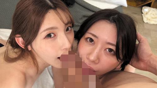 素人美女のパンチラ盗撮してたらバレてしまうも逆にHのお誘いで乱交開始！ハメ撮り天国の嬉しい誤算にフルピストンｗ
