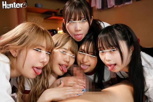 【フェラ×乱交】手のひらで触れるたびに体が火照るほどに..エチチな美少女クラスメイトたちとのハーレム修学旅行!!