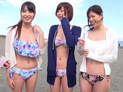 《素人ナンパ》デカおっぱいの女の子をゲット!!! 日焼けしてない美肌を生ハメでヤリまくりwww