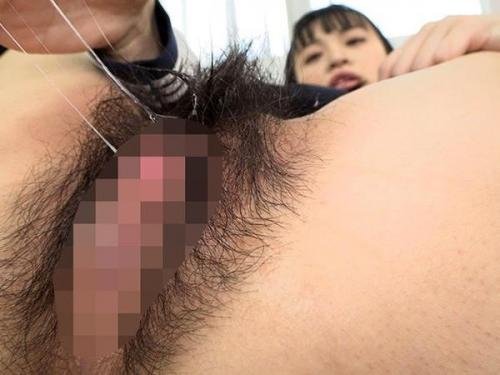 制服女子高生のおまんこから絡みつくのは○○！美少女とグチョグチョ糸引きセックス