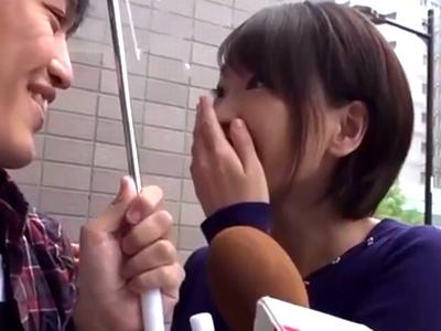 「えっ!?100万!?」賞金に見事釣られた素人彼女が他人棒に滅多打ちにされて…ｗ