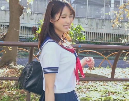 ［バック×伊織羽音］ あどけない顔から一変しやらしく喘ぎ魔性のカラダでメス顔で絶頂するカワイイ生徒