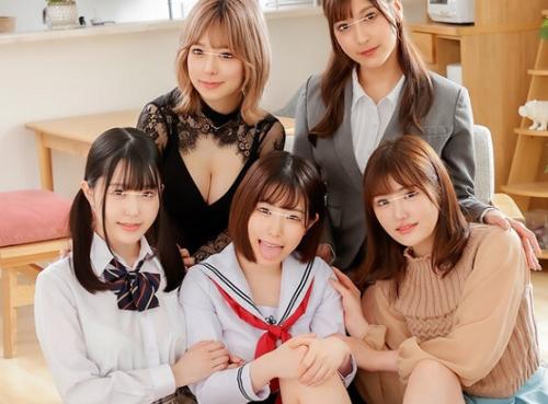 ［藤井レイラ×姉妹］お硬いち〇こを誘って、ま〇この奥まで食い込んでくる快感にビクンとしちゃう女性