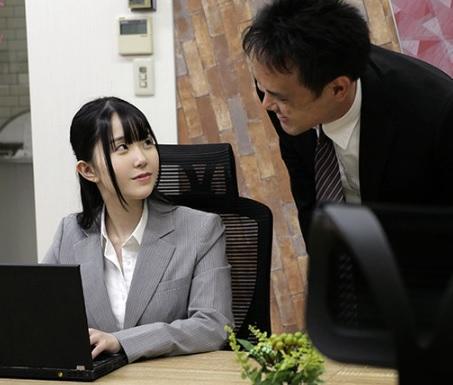 〖OL＠パイパン〗性欲が上昇していきエロい花弁を開いてしまい射精され苦悶の表情を浮かべる女性