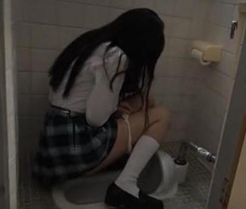 《被害児童30名》トイレのドアが突然バンッ！変態に陵辱されて号泣、マンコにたっぷり中出しレイプ《ロリJK》
