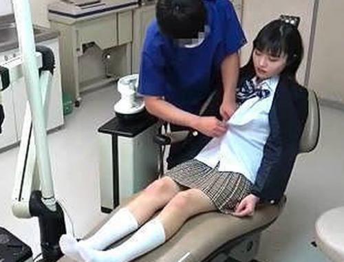 【JK】歯の治療中に全身麻酔！ロリマンコを勝手に使用して精子まみれにする歯科医《昏睡レイプ》