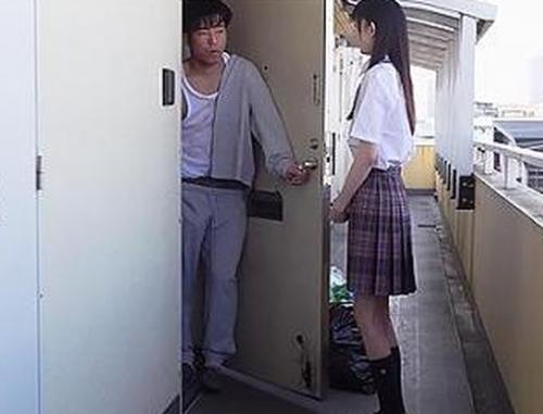 《JKレイプ》苦情を言いに来たお隣の未成年ロリ少女を部屋に連れ込んで犯す！監禁されて何度も中出しセックス《レイプ》