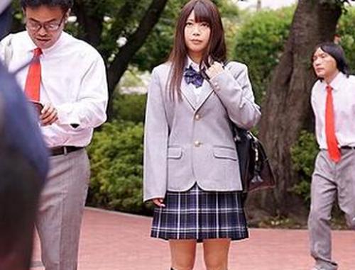 【JK】同級生レイプ！号泣する巨乳女子を押さえつけて容赦なくチンコ挿して腰振り続ける《羽咲みはる》